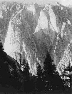 Ansel Adams - North Cliffs of Paradise Valley; and Aztec Glass