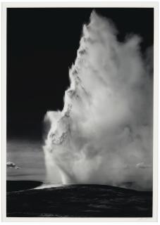 Ansel Adams - Old Faithful Geyser, Yellowstone National Park, Wyoming, 1942