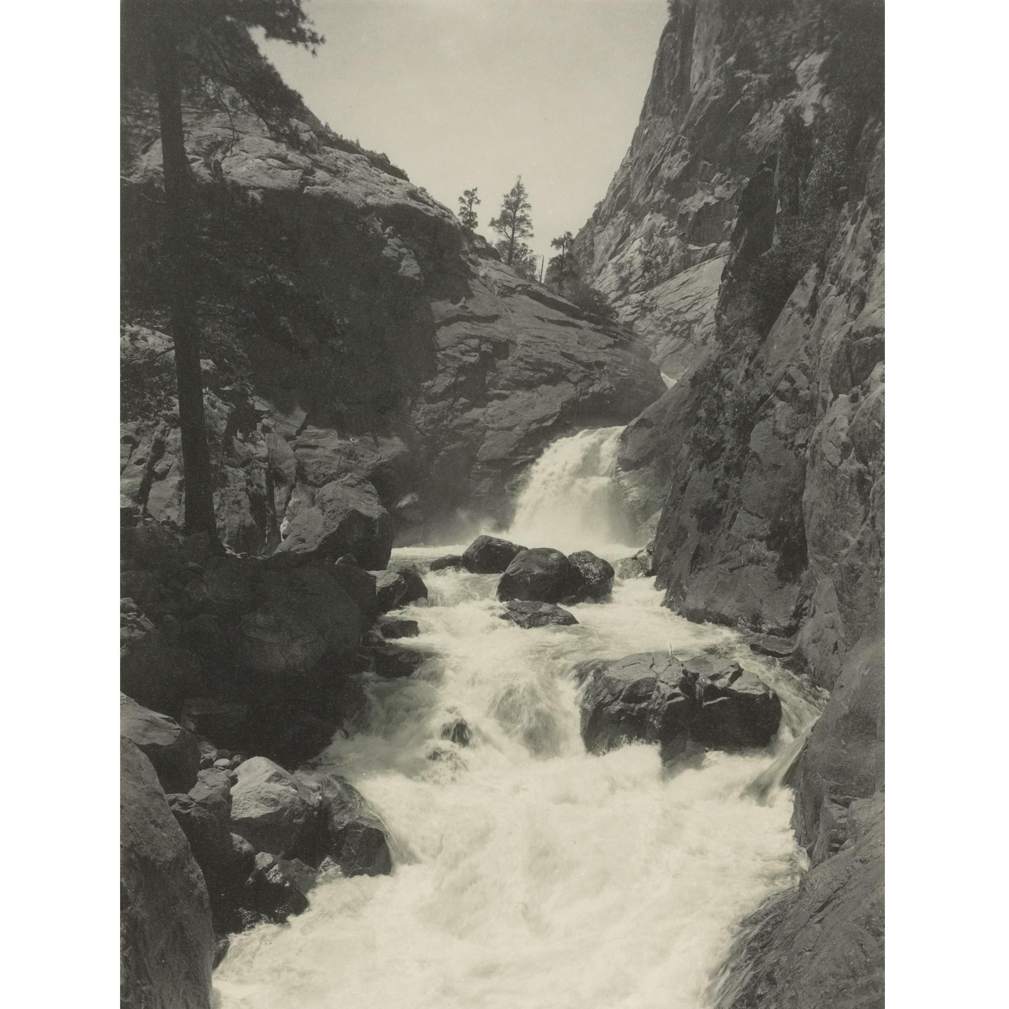 Ansel Adams - \'Roaring River Falls\'