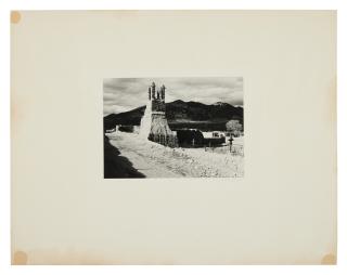Ansel Adams - Ruins of the Old Church, Taos Pueblo