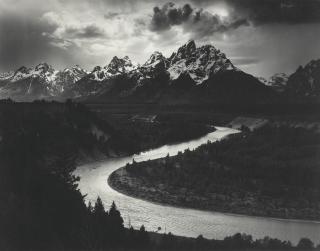Ansel Adams - The Tetons And Snake River, Grand Teton National Park, Wyoming