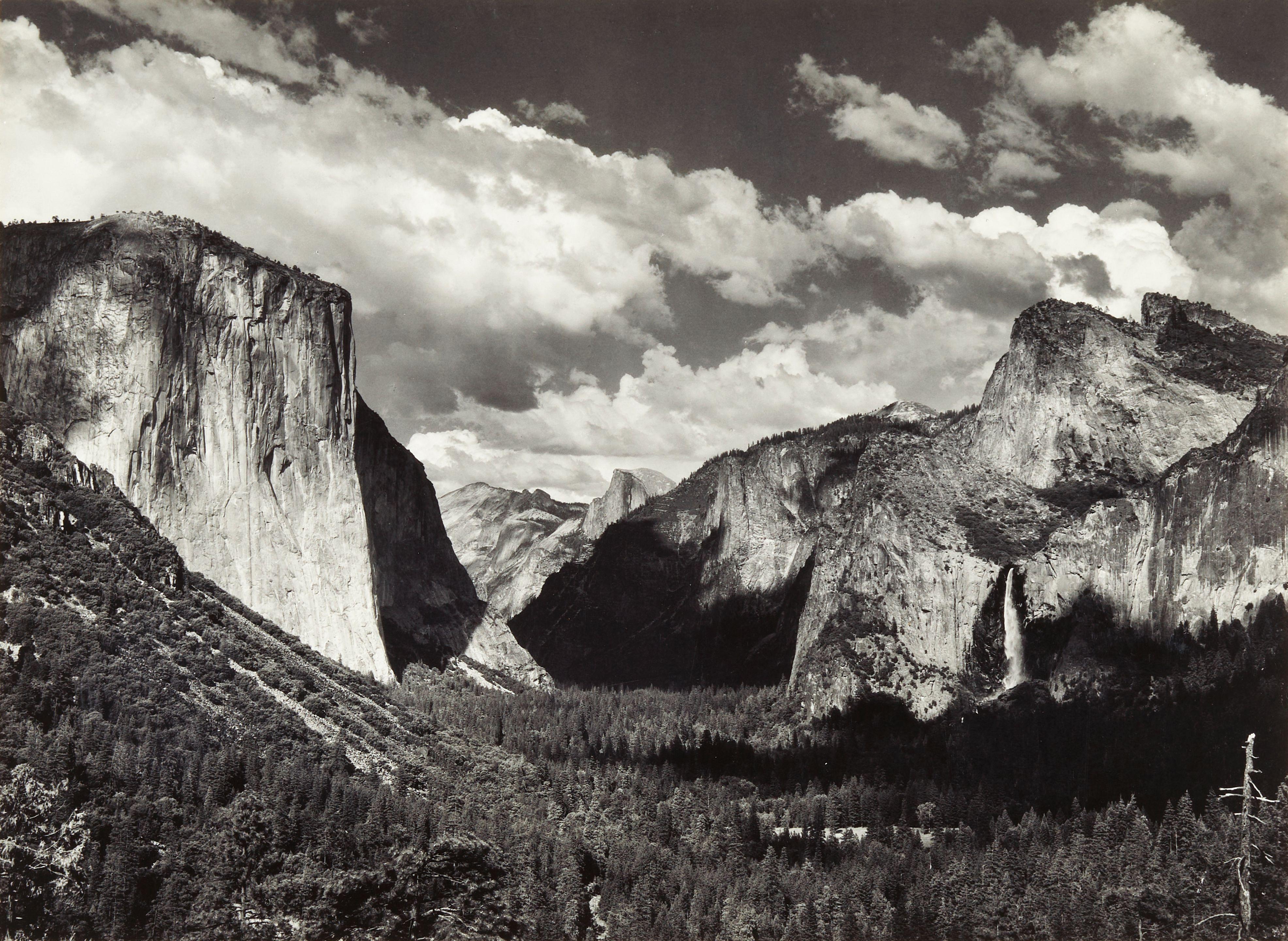 Ansel Adams - Valley View, Yosemite National Park, California