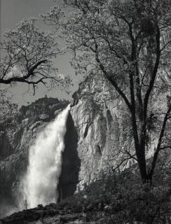 Ansel Adams - Yosemite Falls, Spring, Yosemite National Park, California