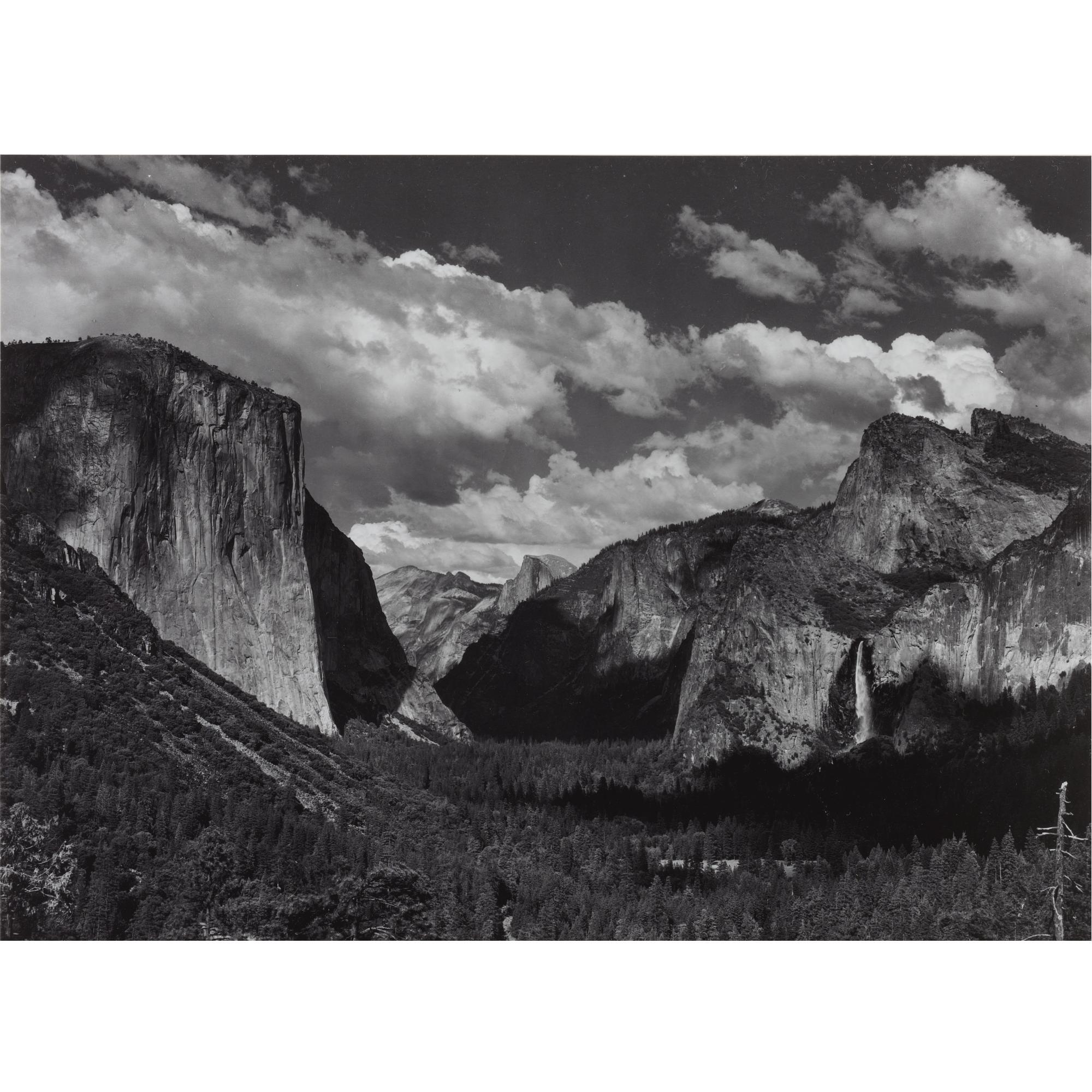 Ansel Adams - \'Yosemite Valley From Inspiration Point\'
