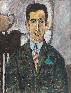 Anselm Kiefer - Ohne Titel (Portrait Baron Leonel de Moutier)