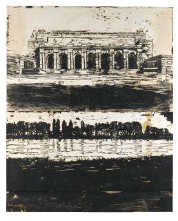 Anselm Kiefer - Untitled (Monument On River)