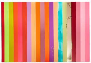 Anselm Reyle - Untitled (Stripes)