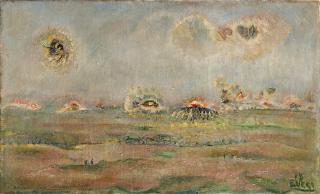 Anselmo Bucci - Azione del 2 luglio su Cortellazzo 1918