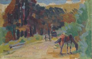 Anselmo Bucci - Cavalli