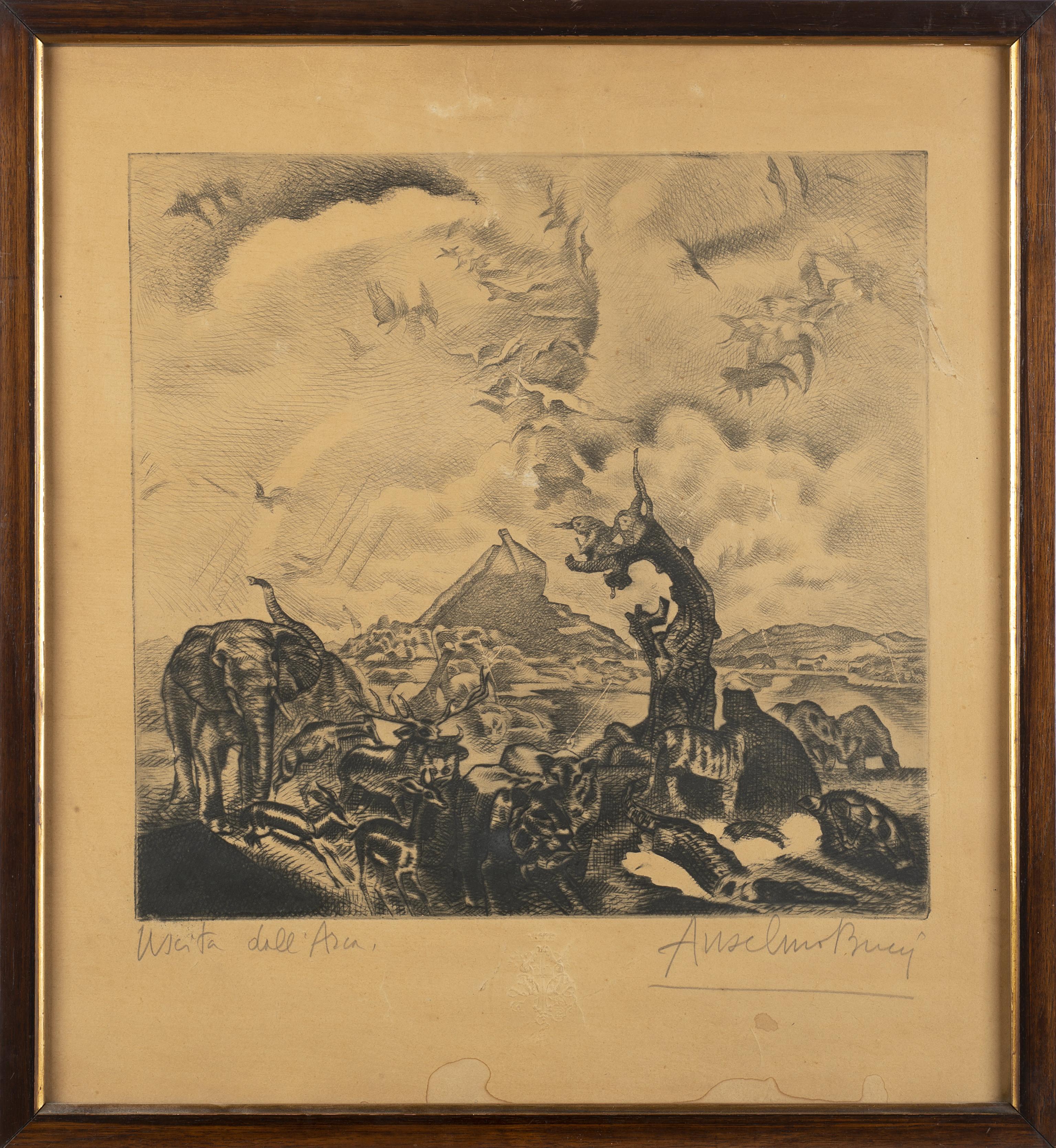 Anselmo Bucci - L\'uscita dall\'arca