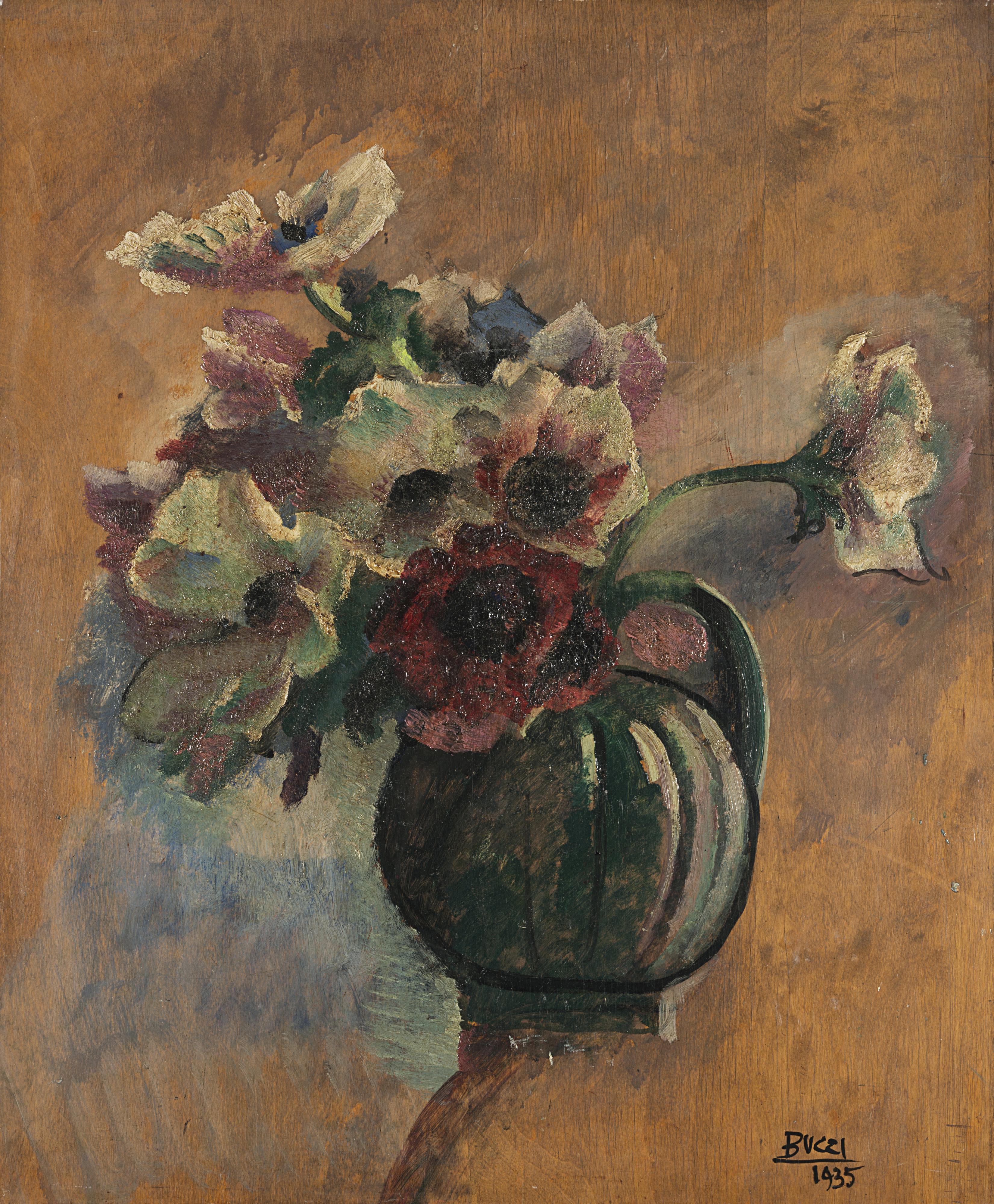 Anselmo Bucci - Studio di Anemoni