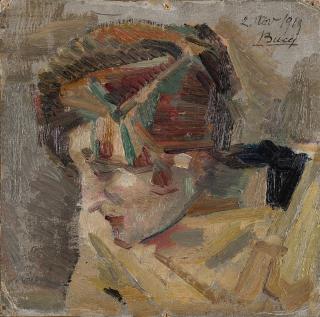 Anselmo Bucci - Volto