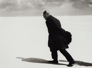 Antanas Sutkus - \'J.P Sartre in Lithuania, Nida, 1965\'