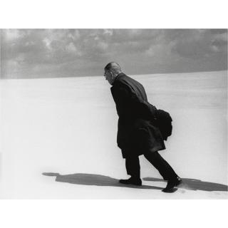 Antanas Sutkus - Lithuanianjean-Paul Sartre In Nida, Lithuania