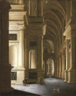 Anthonie De Lorme - Interior of the Sint Laurenskirk, Rotterdam