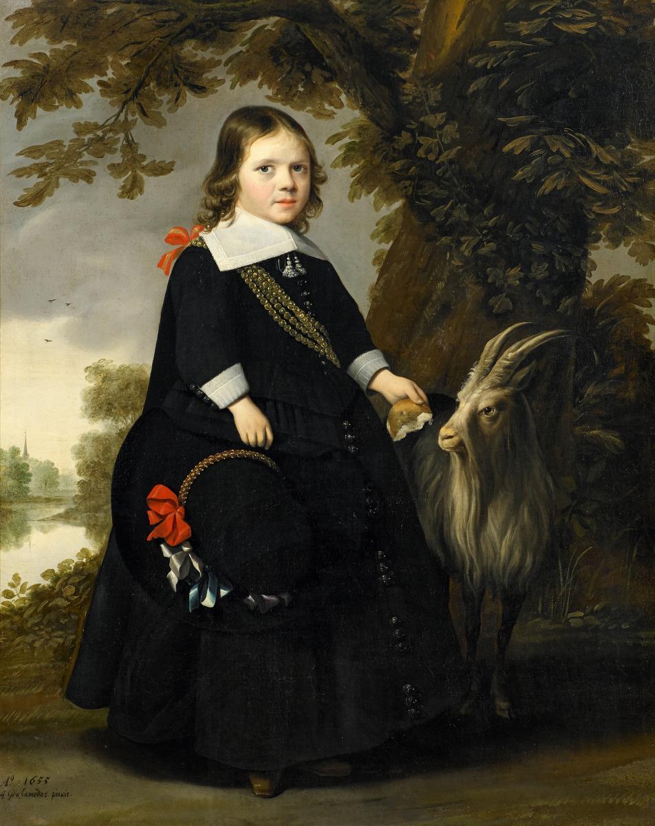 Anthonie Palamedesz - Portrait des Cornelis de Wildt als Knabe.
