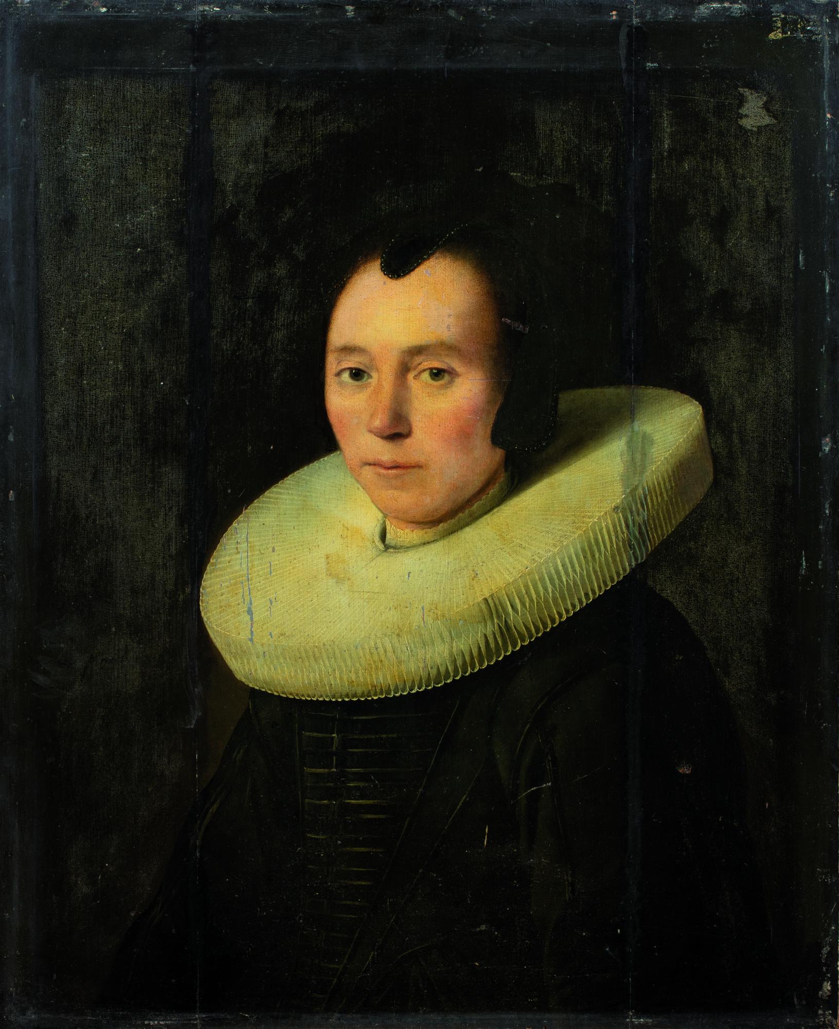 Anthonie Palamedesz. - Portrait Of A Lady, Bust Length