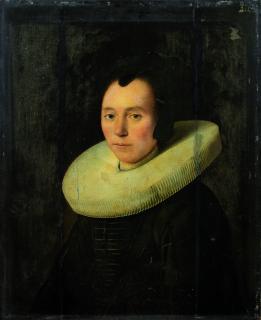 Anthonie Palamedesz. - Portrait Of A Lady, Bust Length