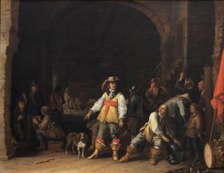 Anthonie Palamedesz. - Soldiers in a guardroom interior