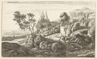 Anthonie Waterloo - 3 Bll. aus der Folge von 6 Bll.: Landschaften.