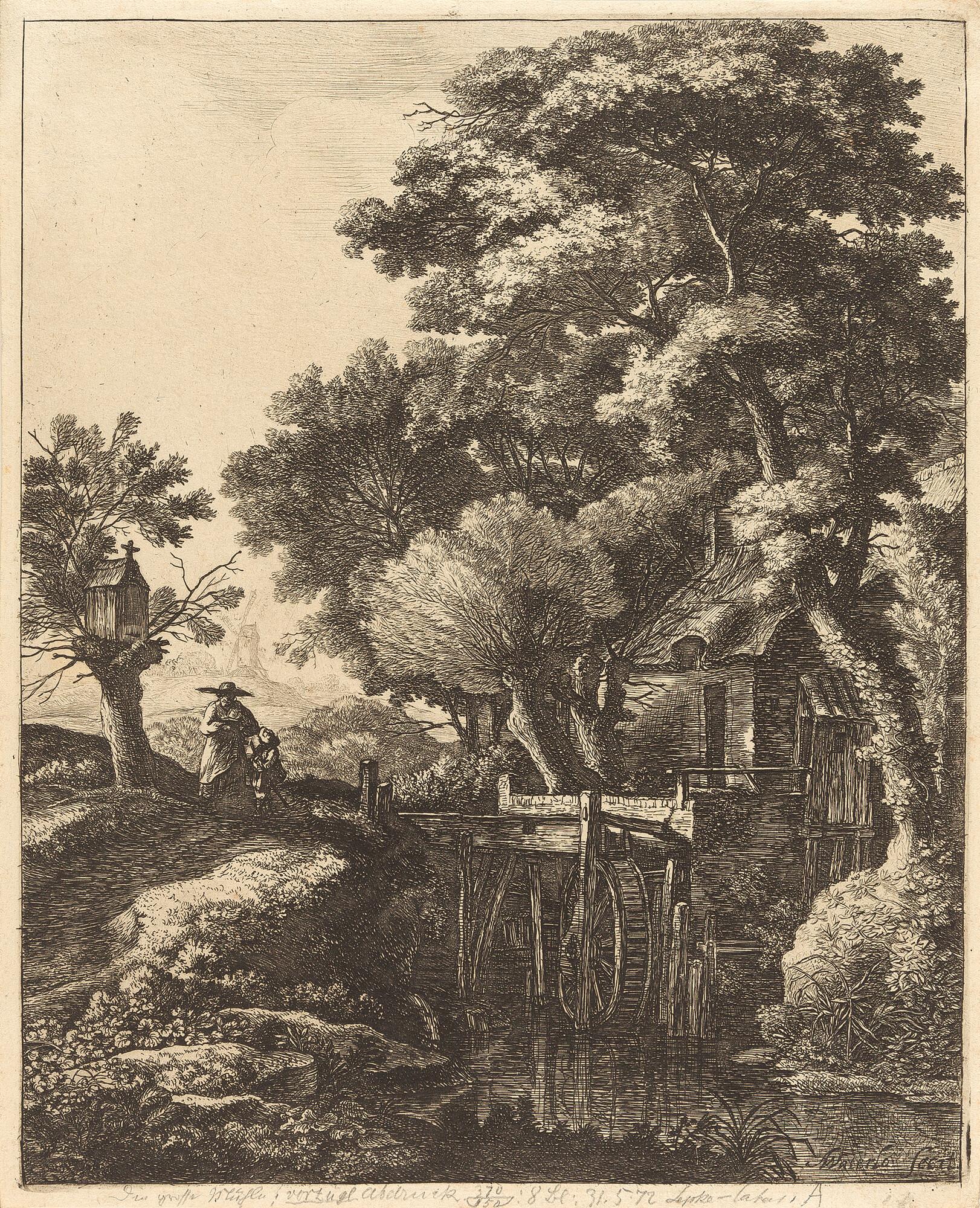 Anthonie Waterloo - 5 Bll.: Große Landschaften.