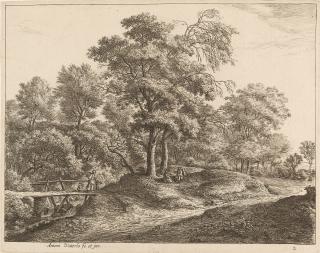 Anthonie Waterloo - Folge von 6 Bll.: Die großen Landschaften.