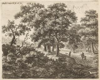 Anthonie Waterloo - Folge von 6 Bll.: Landschaften.