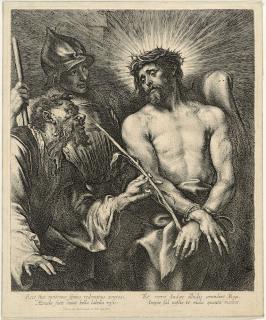 Anthonis Van Dyck - Die Dornenkrönung, genannt Christus mit dem Schilfrohr. Um 1631.