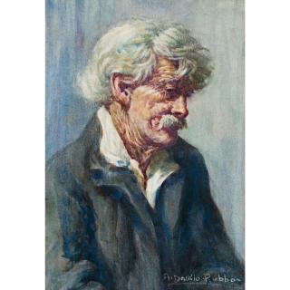 Anthony Dattilo Rubbo - Australian Head Of An Old Man
