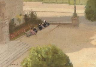 Anthony Devas, A.R.A. - Seaford during the war