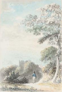 Anthony Devis - A morning walk to town