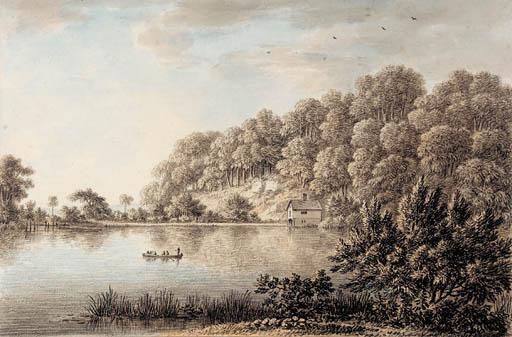 Anthony Devis - A View In Spring Park, Near Tetbury, Gloucestershire