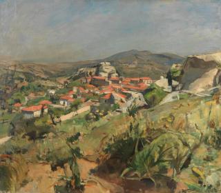 Anthony Eyton R.A., R.W.A., R.W.S. - Agios Thoma