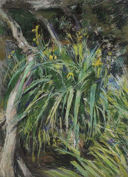 Anthony Eyton, R.A. - Spring Garden I