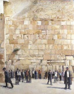 Anthony Eyton, R.A. - The Wailing Wall