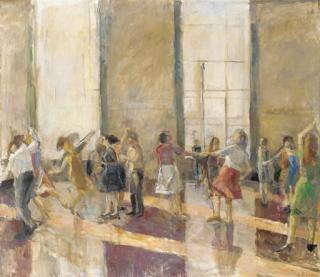 Anthony Eyton - Dancers in Sunlight