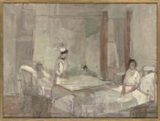 Anthony Eyton - Hospital ward