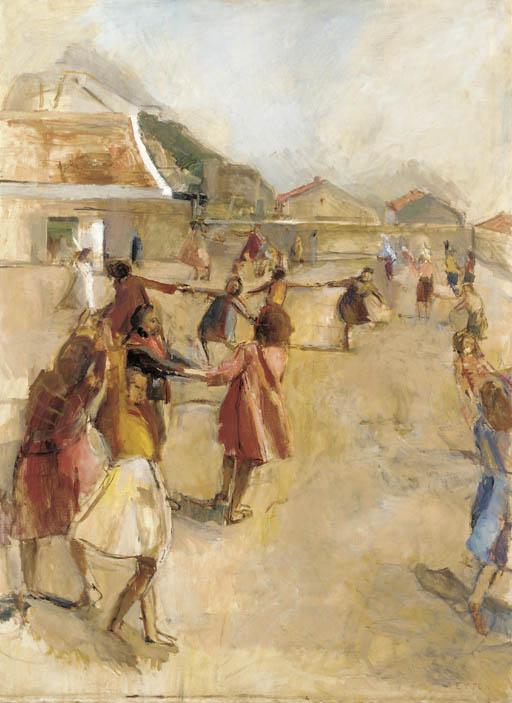 Anthony Eyton - The Playground