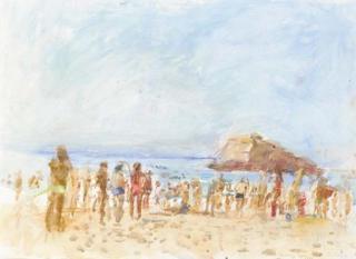 Anthony Eyton - Tide Coming Up