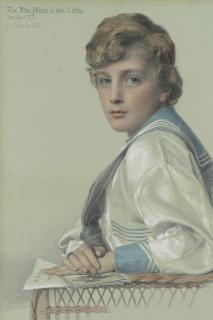 Anthony Frederick Augustus Sandys, A.R.A. - Dion William Palgrave Clayton Calthrop, aged eight