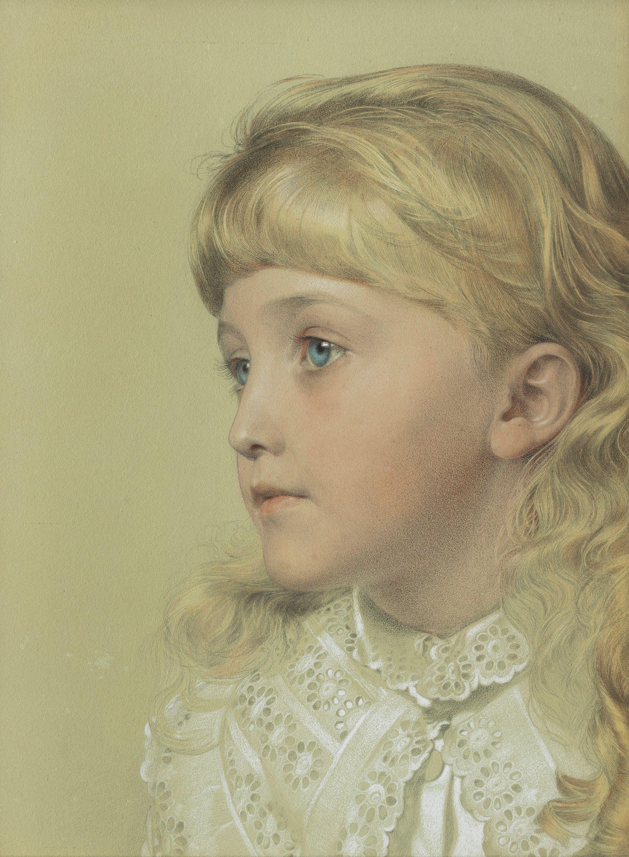 Anthony Frederick Augustus Sandys - Portrait of May Gillilan