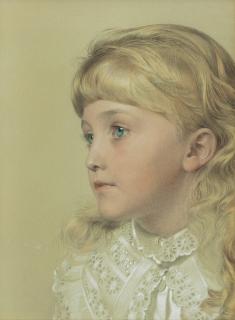 Anthony Frederick Augustus Sandys - Portrait of May Gillilan