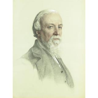 Anthony Frederick Augustus Sandys - Portrait Of Robert Browning