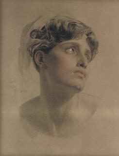 Anthony Frederick Augustus Sandys - Study for Antigone