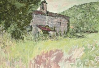 Anthony Gross, R.A. - Creyssens Church In The Meadows