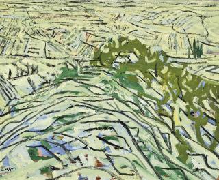 Anthony Gross, R.A. - La Boulve Landscape