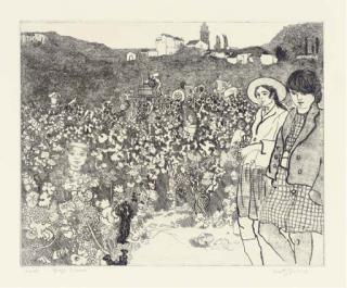 Anthony Gross - Grape Pickers