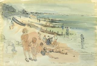 Anthony Gross - Sunday afternoon at the beach