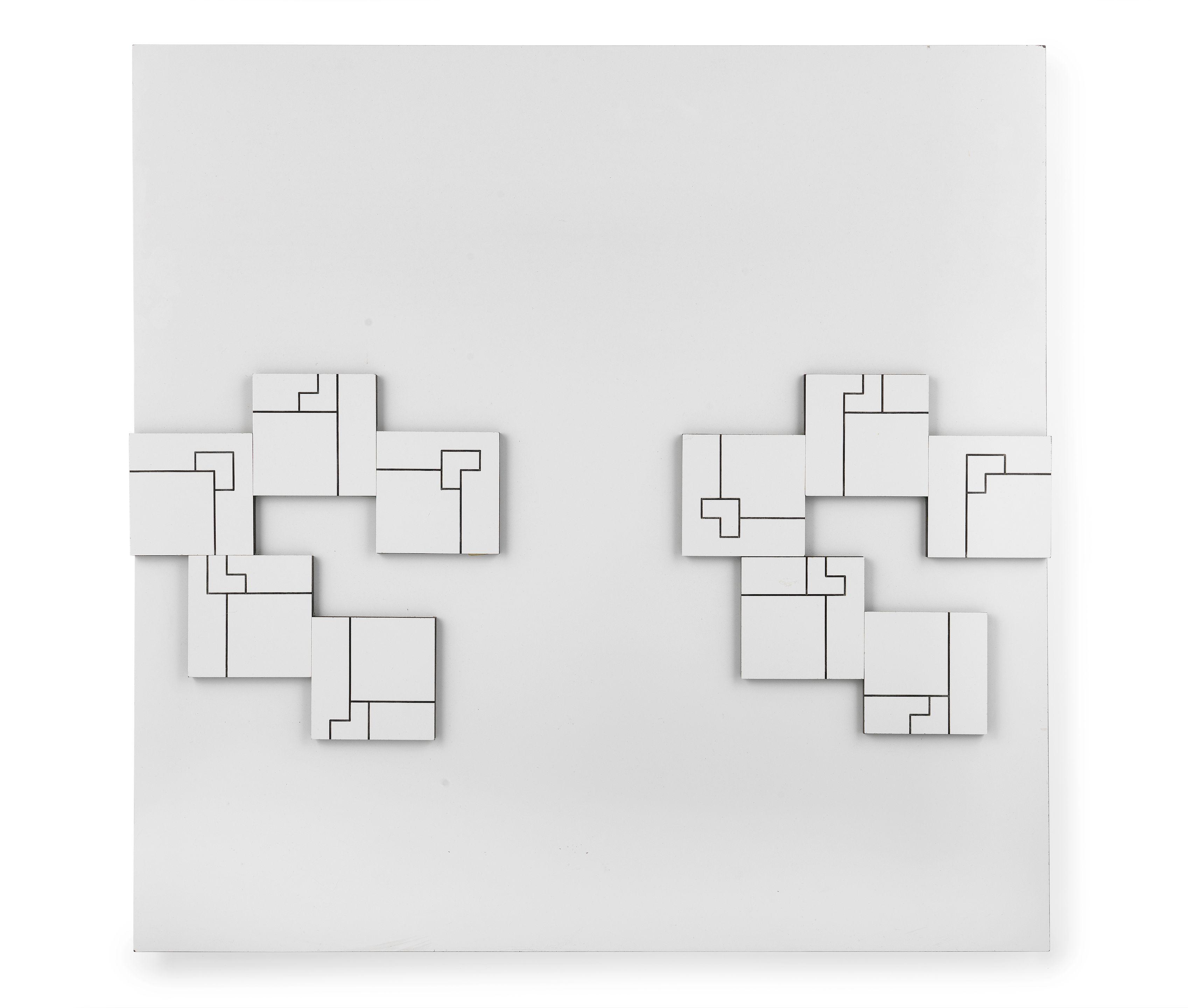 Anthony Hill - 10 in Diptych