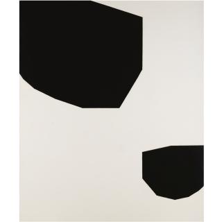 Anthony Hill - Black Polygons - 1954-55